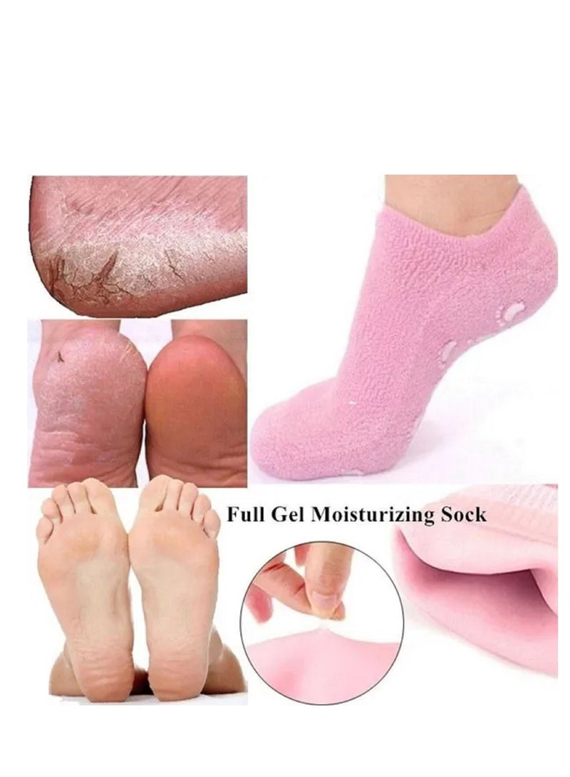 Generic Moisturizing Spa Gel Socks Treatment For Dry Feet  - Image 3