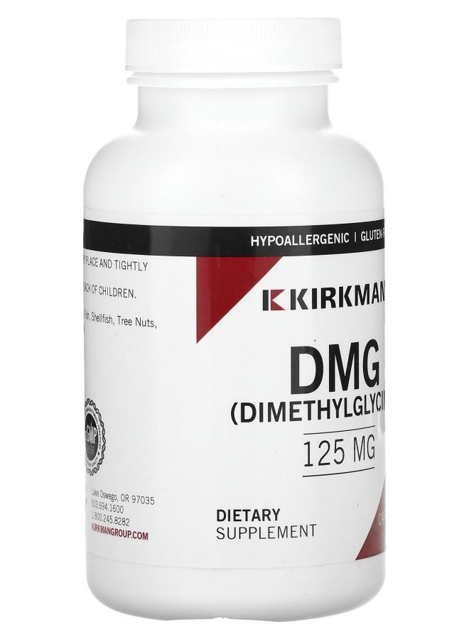 Kirkman Labs DMG 125 mg 250 Capsules - Image 2