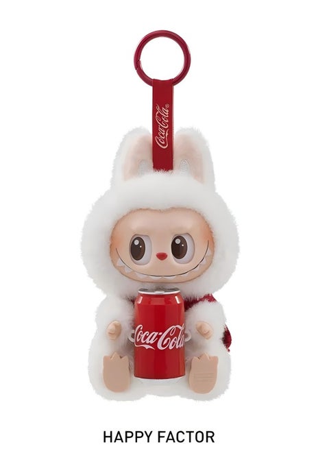 ألعاب شخصيات مجسمة من الفينيل على شكل وجه من سلسلة Coca-Cola من POP MART The Monsters، مجسمات ألعاب شخصيات أنيمي، هدايا إبداعية قابلة للجمع (1 صندوق)