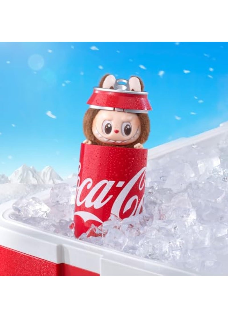 بوب مارت - ألعاب شخصيات مجسمة من الفينيل على شكل وجه من سلسلة Coca-Cola من POP MART The Monsters، مجسمات ألعاب شخصيات أنيمي، هدايا إبداعية قابلة للجمع (1 صندوق) - Image 1