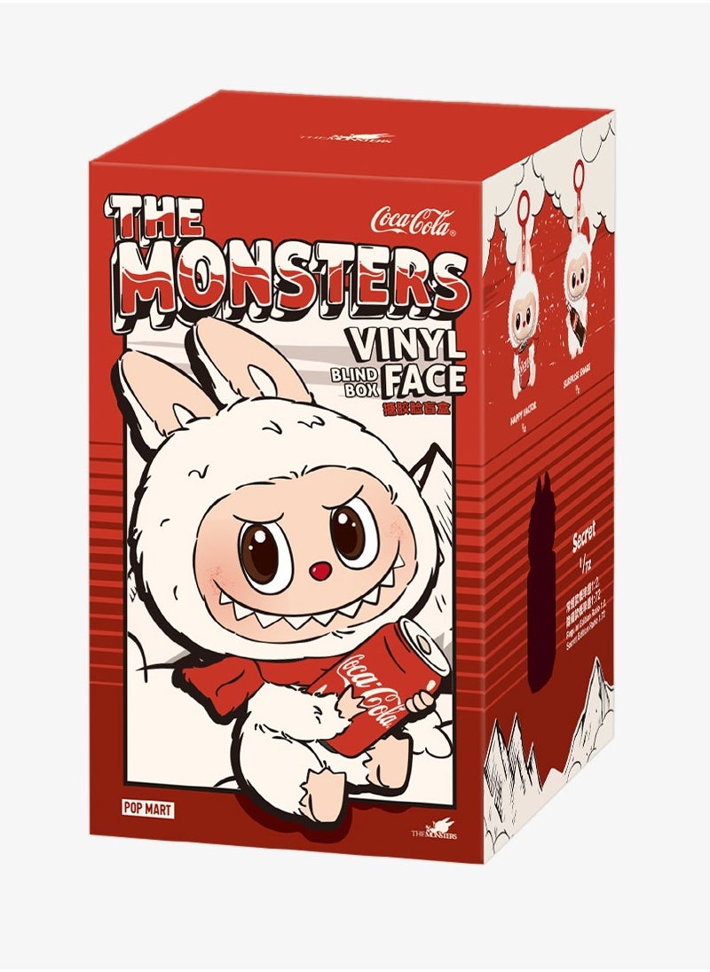 The Monsters Coca-Cola Series Vinyl Face Plush Pendant Figures Pop Action Figures Anime Toy Figure Collectible Creative Gifts （1 Boxed）  - Image 1
