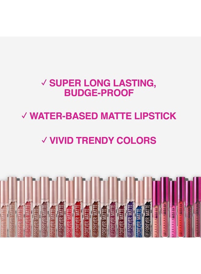 Ruby Kisses Forever Matte Liquid Lipstick - RFML05 (I'm Chic) - Image 4