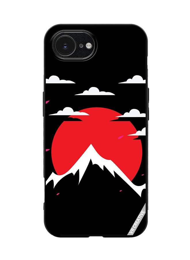 Protective Case Cover For Apple iPhone 16e Mount Fuji Japan Design Multicolour