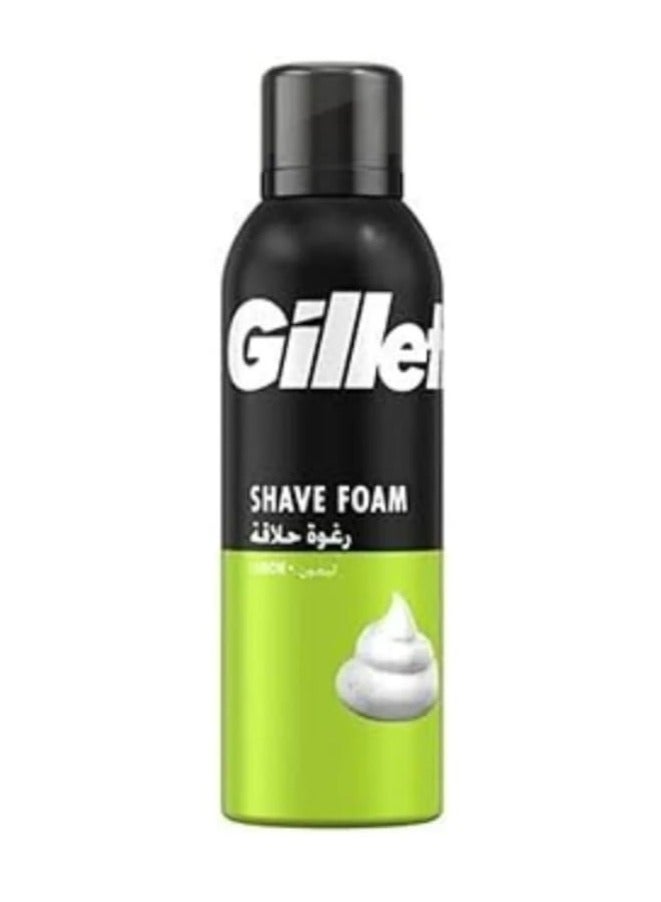 Gillette Gillette Shaving Foam Lemon 200ml