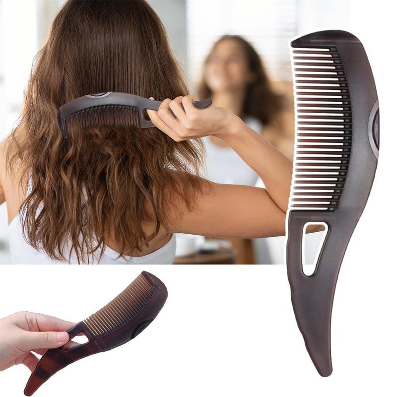 Dandruff Comb Massage Comb Scalp Brush for Dandruff Removal Lice Removal Hair Care ABS Material Unisex Adult Multi Color V  - Image 1