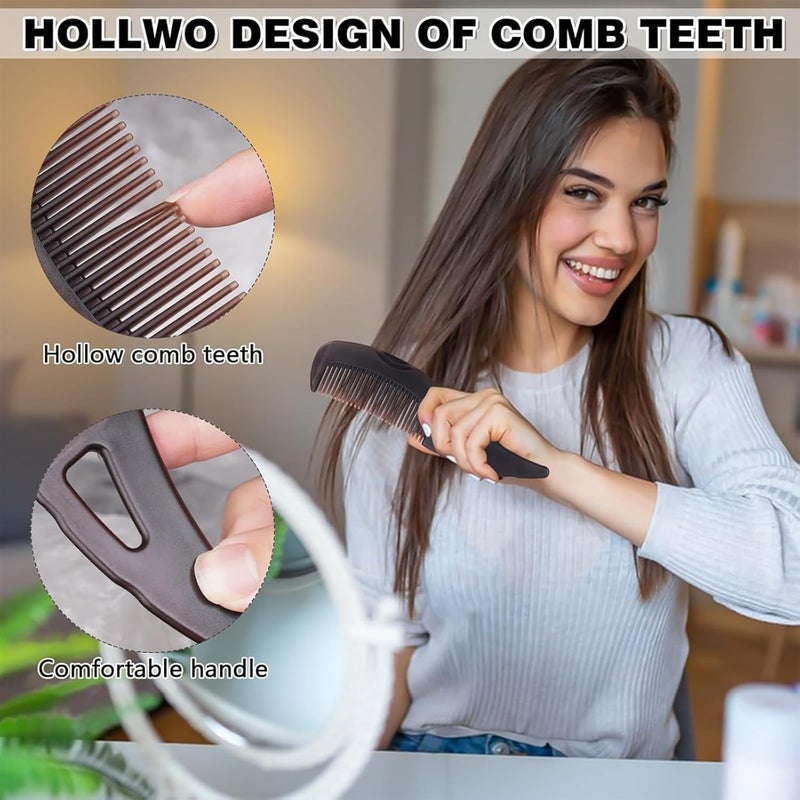 Dandruff Comb Massage Comb Scalp Brush for Dandruff Removal Lice Removal Hair Care ABS Material Unisex Adult Multi Color V  - Image 4