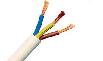 LEKORED 3 Core Round Copper Wires And Cables 075mm Wire Made With High Purity Of Copper For Domestic And Industrial Electric Connections 5 METER - Image 1