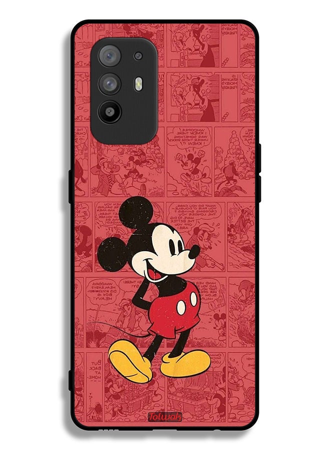 Tolwak Oppo F19 Pro Plus 5G Protective Case Cover Mikey - Image 2