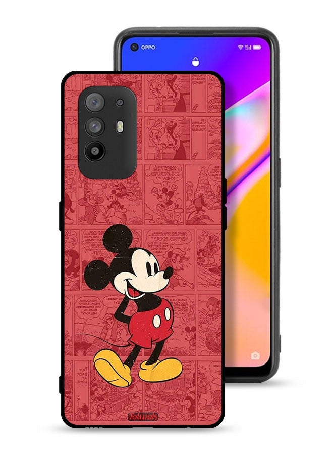 Tolwak Oppo F19 Pro Plus 5G Protective Case Cover Mikey - Image 1