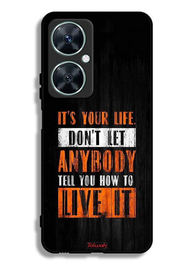 Tolwak Huawei nova 11i Protective Case Cover Its Your Life - Image 1