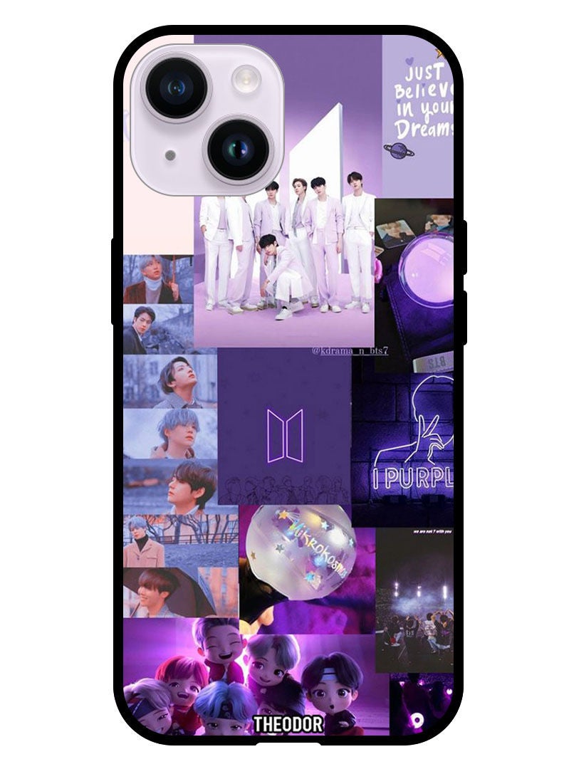 Theodor Protective Case Cover For Apple iPhone 14 Plus 6.7" 2022 Bts Collage - Image 1