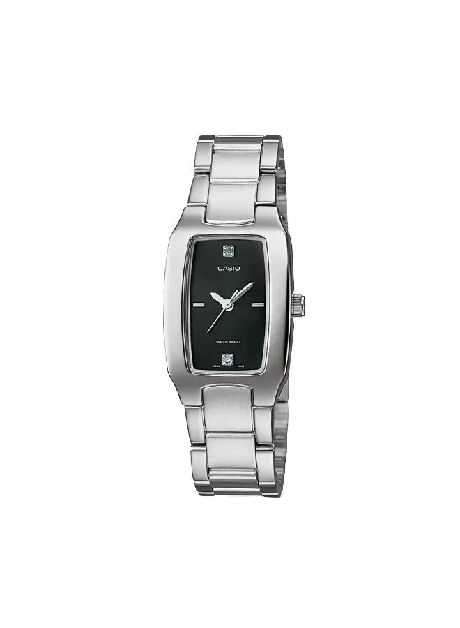 كاسيو Women's Stainless Steel Analog Watch LTP-1165A-1C2DF - 21 mm