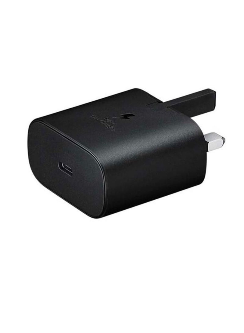 25W Travel Adapter (Super Fast Charging without USB Cable) Black - Image 3