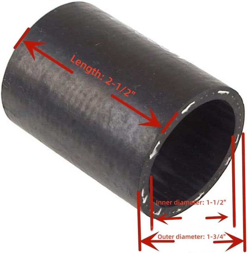 Dgdhf Replacement Air Cleaner Hose 9N9652 Fits Ford New Holland 2N 600 700 800 8N 900 Tractor Compatible Massey Ferguson 1100 F40 TE20 TO30 Tractor Set of 4 - Image 3