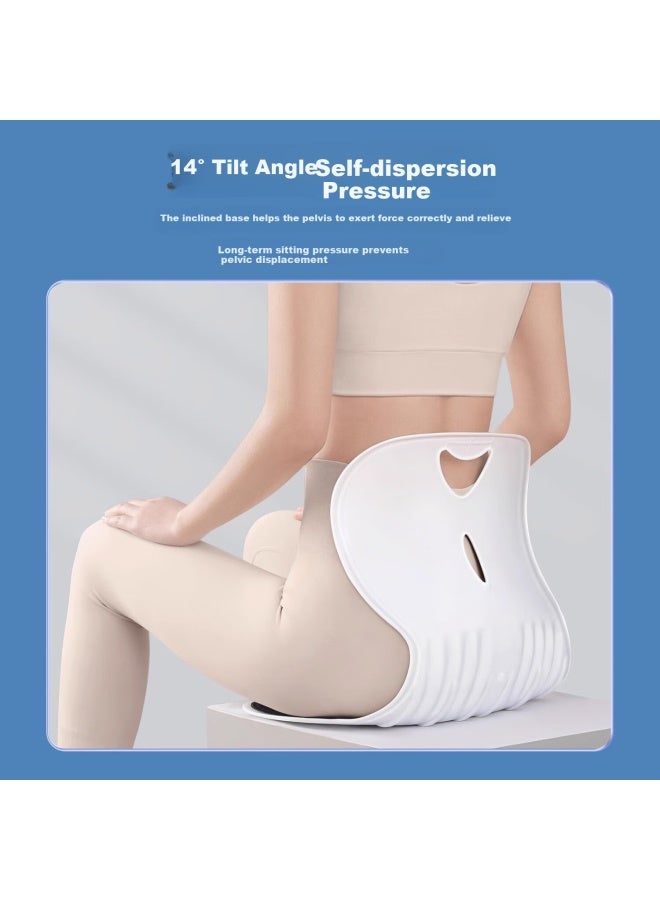 Kyolens Ergonomic Lumbar Support Cushion Backrest Lumbar Support Posture Corrector Anti-hump Back Seat Cushion For Prolonged Sitting - Image 3