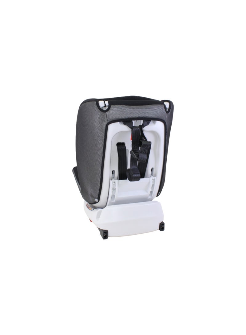مقعد سيارة بمظلة بنظام ISOFIX بزاوية 360 درجة - أسود - Image 3