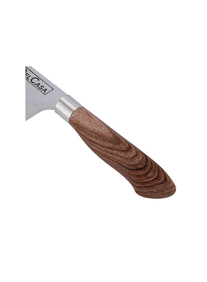 DELCASA DC1447 Kitchen Cleaver Knife All Purpose Small Kitchen Knife Ultra Sharp Stainless Steel Blade, 6 Inch Cooking Knife with Ergonomic Handle, Chef Knife, Suitable for Home and Restaurant, multi  - Image 4