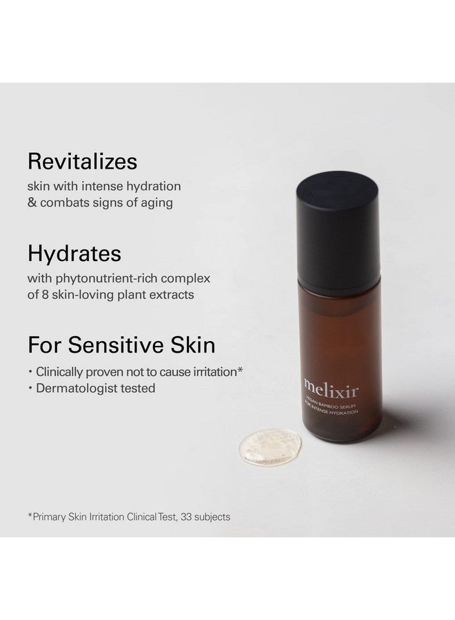 Melixir Vegan Bamboo Hydration Serum 1.7 Fl Oz. Korean Hydrating Serum With Bamboo Green Tea And Centella Asiatica Extract (Package May Vary) - Image 4