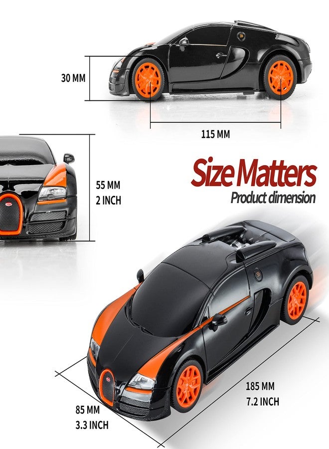 BEZGAR 1:24 Bugatti Remote Control Car Licensed Bugatti Grand Sport Vitesse - Image 2