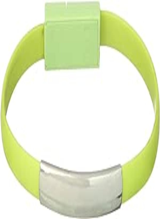 OR Micro USB Cable With Bracelet Design - Green