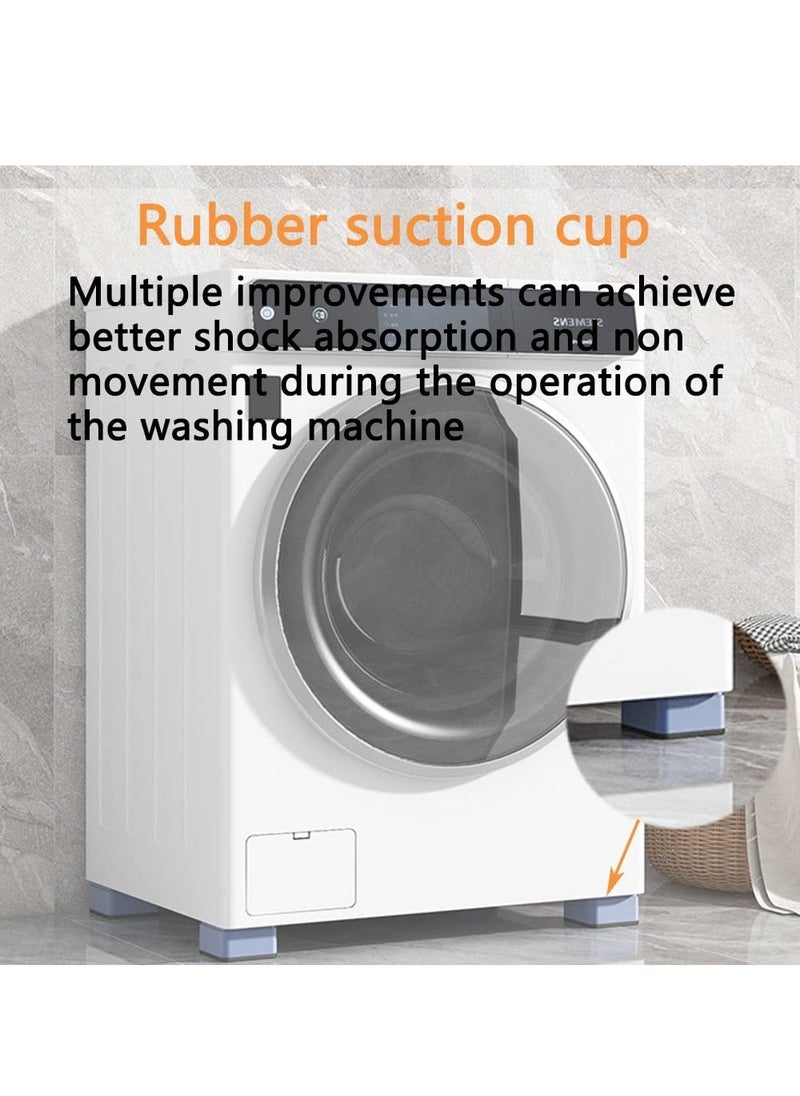 Generic - Washing Machine Feet Pads, Washing Machine Support Leg, Noise Reducing Anti Slip Anti Vibration Rubber Washing Machine Feet Pads, Washing Machine Stabilizer, 4Pcs - Image 1