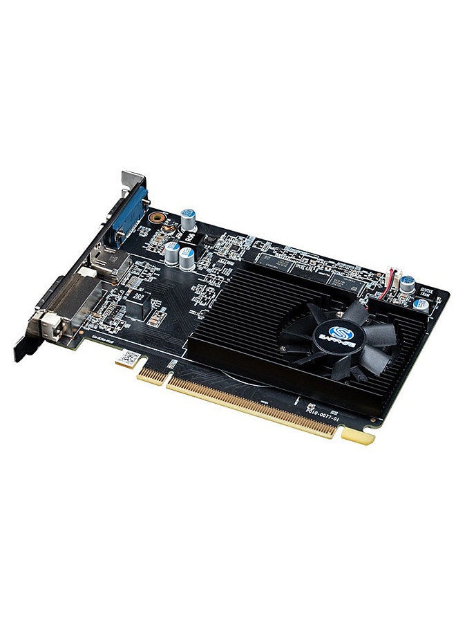 Sapphire - بطاقة رسوميات ألعاب كمبيوتر سطح المكتب R7 240 4G D3 مع ذاكرة 4G/DDR3/128 بت ومروحة تبريد واحدة ومنافذ إخراج DVI+HD+VGA - Image 1