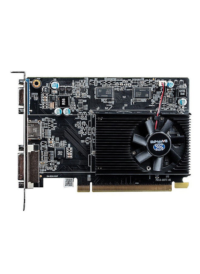 Sapphire - بطاقة رسوميات ألعاب كمبيوتر سطح المكتب R7 240 4G D3 مع ذاكرة 4G/DDR3/128 بت ومروحة تبريد واحدة ومنافذ إخراج DVI+HD+VGA - Image 1