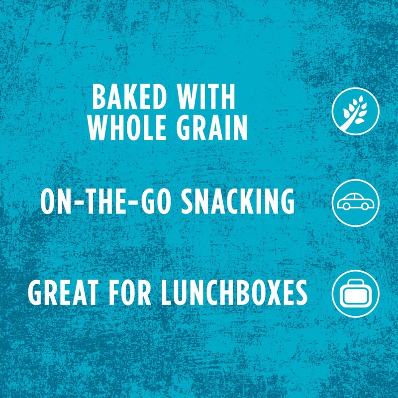 Kellogg's SCOOBY-DOO! Baked Graham Cracker Snacks, Lunch Snacks, Snack Crackers, Cinnamon (40 Pouches) - Image 2