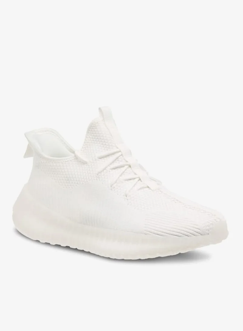 Oaklan by Shoexpress Men by Shoexpress Mesh Lace-Up Sneakers with Pull Tabs