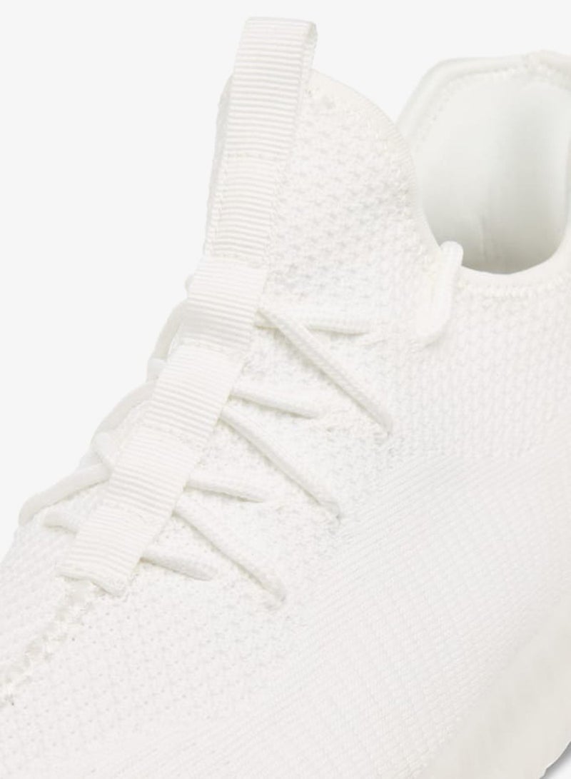 Oaklan by Shoexpress Men by Shoexpress Mesh Lace-Up Sneakers with Pull Tabs - Image 4