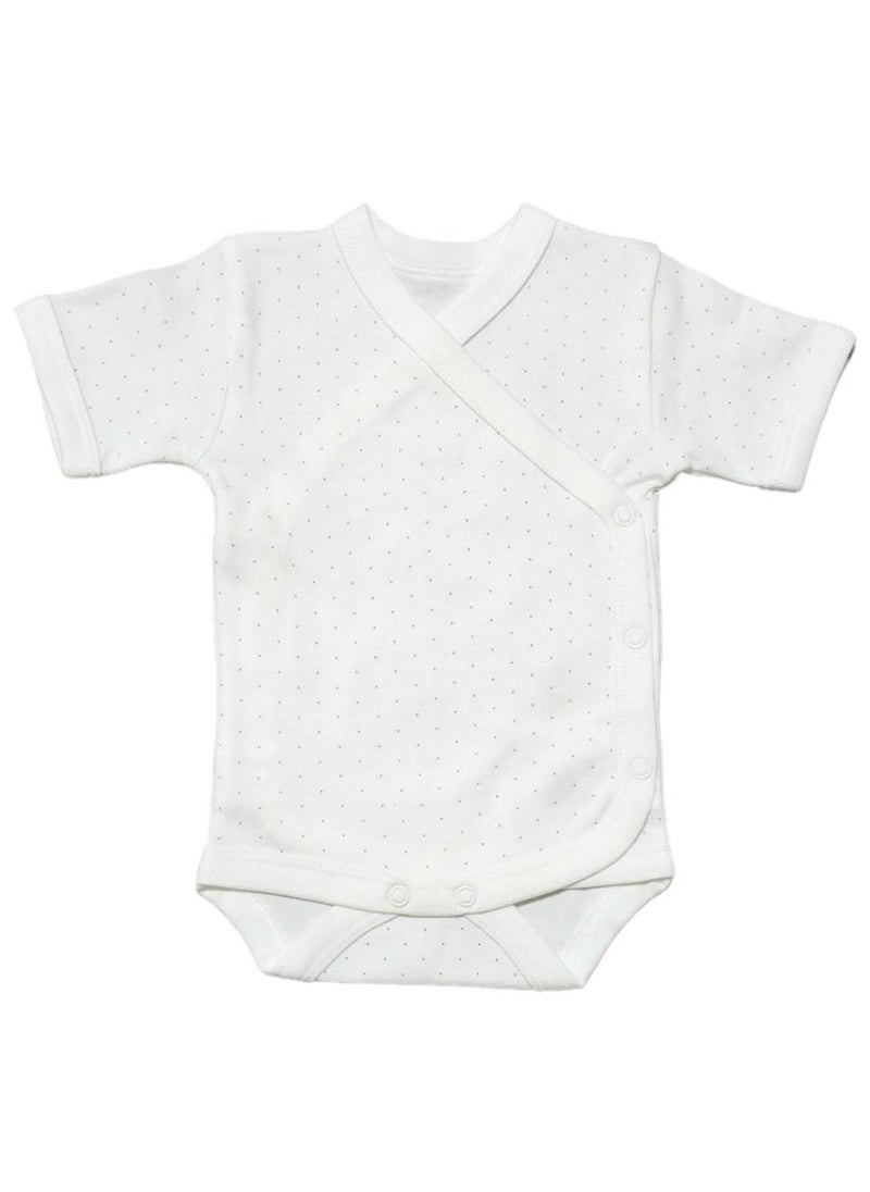 El Sayaad New Born Half Sleeves printed Cotton Bodysuit Shaya - Print and Color May Vary  - Image 4