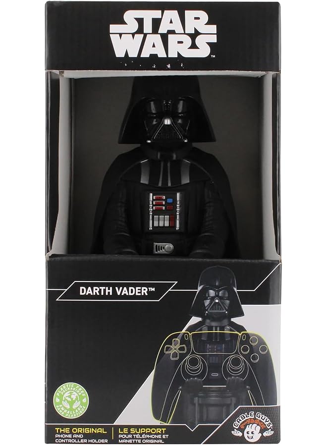 ألعاب رائعة حامل جهاز تحكم ألعاب وهاتف محمول أصلي من Star Wars Darth Vader، حامل مرخص من Cable Guys (متعدد الألوان) - Image 4