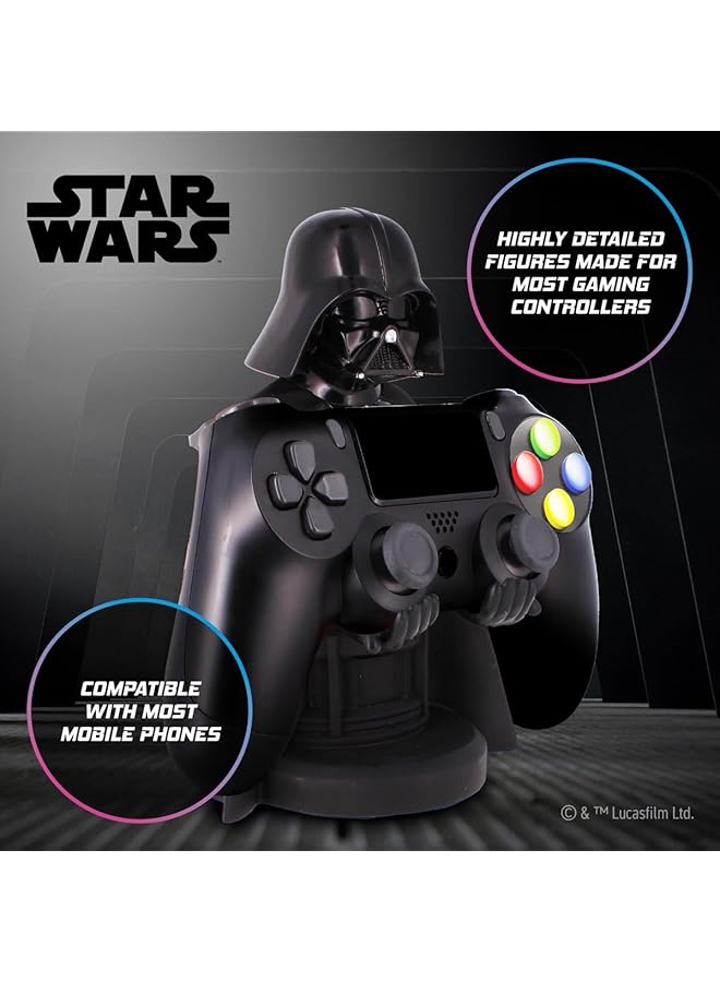 ألعاب رائعة حامل جهاز تحكم ألعاب وهاتف محمول أصلي من Star Wars Darth Vader، حامل مرخص من Cable Guys (متعدد الألوان) - Image 2