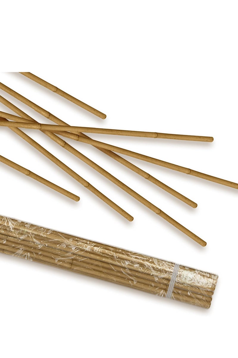 Egardenkart Egardenkart Bamboo sticks for Plants -5 Pcs | Garden Sticks for Strong Support | Long Plant Sticks for Plant Support Stakes - Image 1