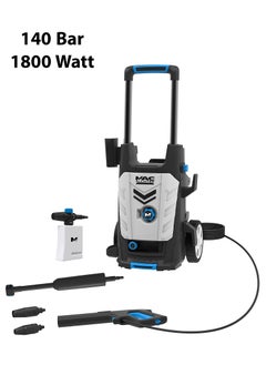Mac Allister Pressure Washer High Performance 1800 watt Pressure with Self Priming Ideal For Home Garden And Car 140 Bar  - Image 2