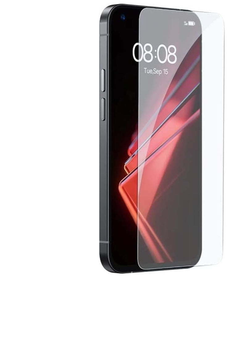 سكرين بروتيكشن طبقة حماية من الزجاج المقوى بسمك 0.3 ملم من Baseus لهاتف اوبو رينو 7 قطعتين، شفاف - Image 1