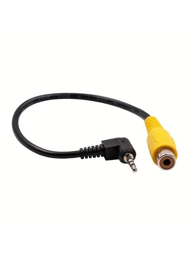 2 5mm Stereo AV Jack Male To RCA Female Adapter Cable Converter 1pc - Image 2