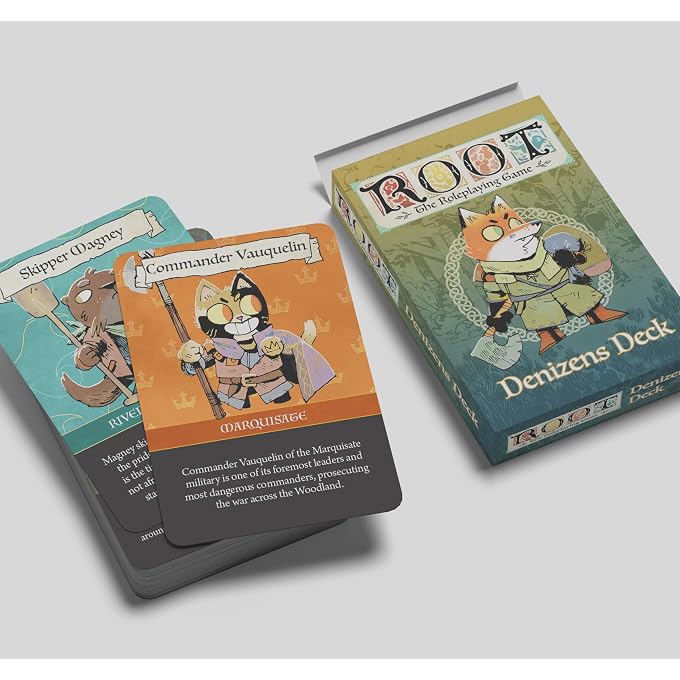 Magpie Games Root The Roleplaying Game: Denizens Deck, 55 NPC Cards - Image 3