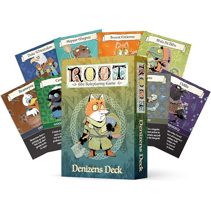Magpie Games Root The Roleplaying Game: Denizens Deck, 55 NPC Cards - Image 2
