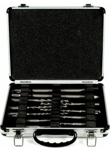 Sds Plus Drill Bit and Chisel Set (11 Pieces)