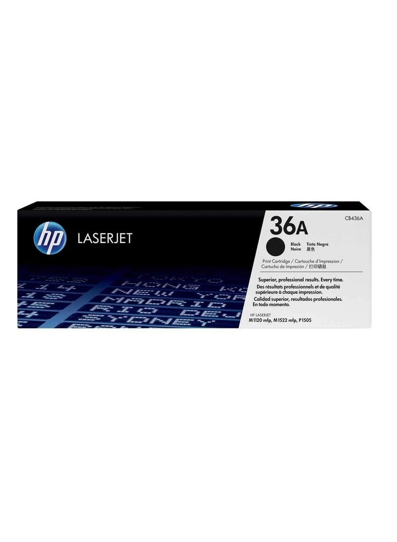 Compatible Toner Cartridge 36A Black 