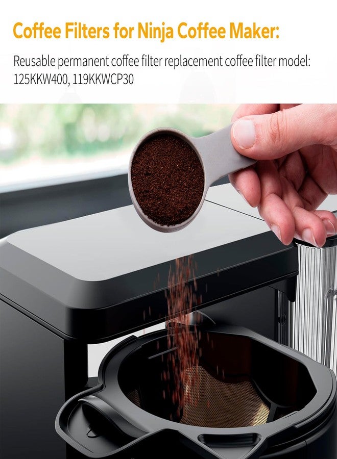 Ophjerg Coffee Filter Replacement for Ninja Coffee Maker - Cone Reusable Permanent Coffee Filter Compatible with Ninja Coffee Machine CM300 CM305 CM360 CM371 CM401, Replacement Parts for Ninja Coffee Maker - Image 5