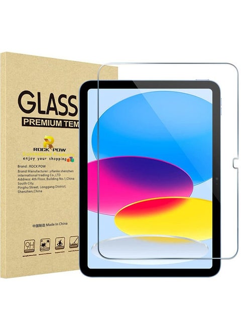 1 Pack Screen Protector for iPad (A16) 11th 11inch Generation 2025/iPad 10th 10.9 Inch 2022, Tempered Glass Film for iPad 11th Gen 11" A3354, A3355, A3356/10th Gen 10.9"A2696/A2757/A2777