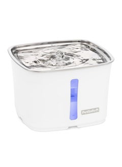 PetSafe Viva Cat Water Fountain (64oz/1.8L) - Indoor Water Dispenser for Cats and Small Dogs, Stainless-Steel Bowl with Whisper Quiet Pump, Dishwasher Safe, Easy to Clean, Water Filters Included