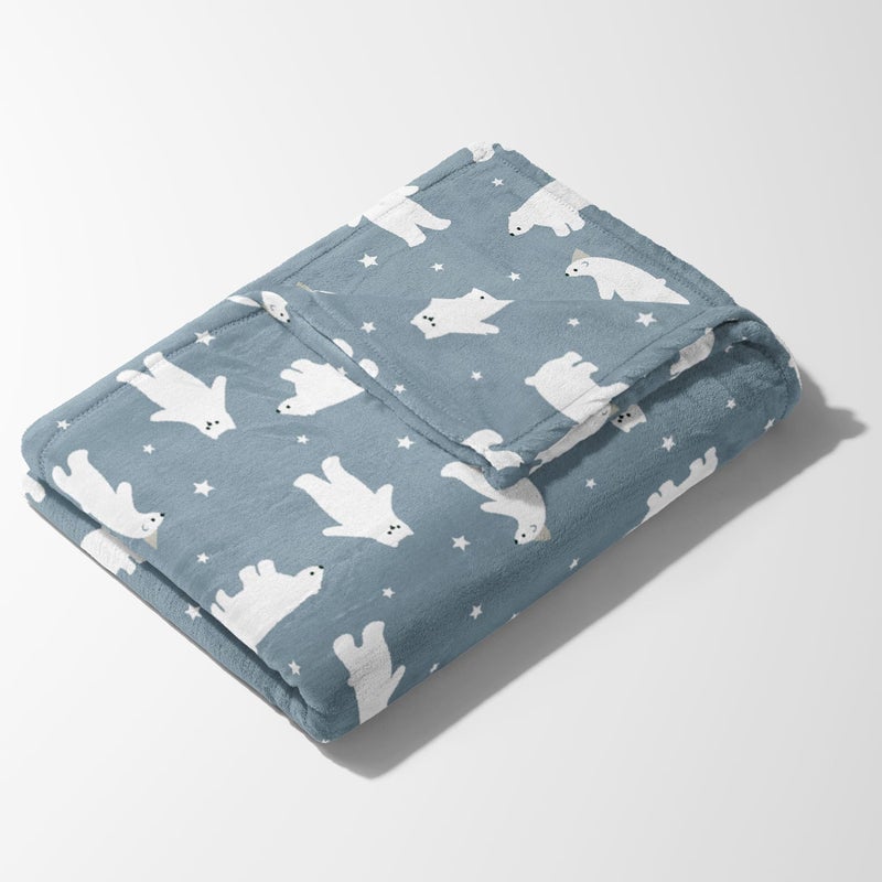 1ST STEP All Season Baby Blanket (Polar Bear, 70 X 100 cms) - Image 3