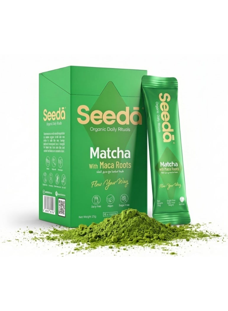 Seeda Matcha - Organic Matcha with Maca Root - Image 1
