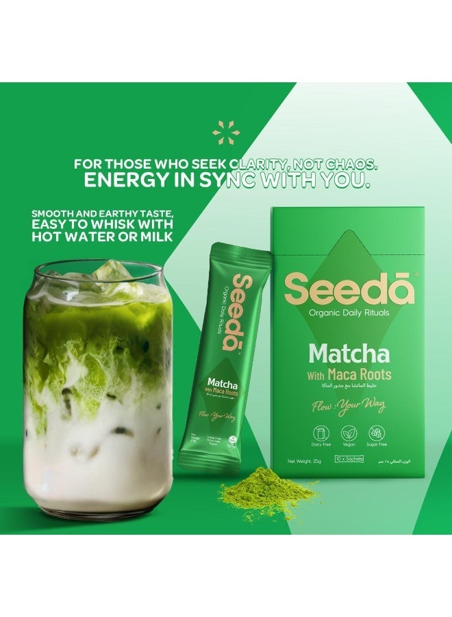 Seeda Matcha - Organic Matcha with Maca Root - Image 2