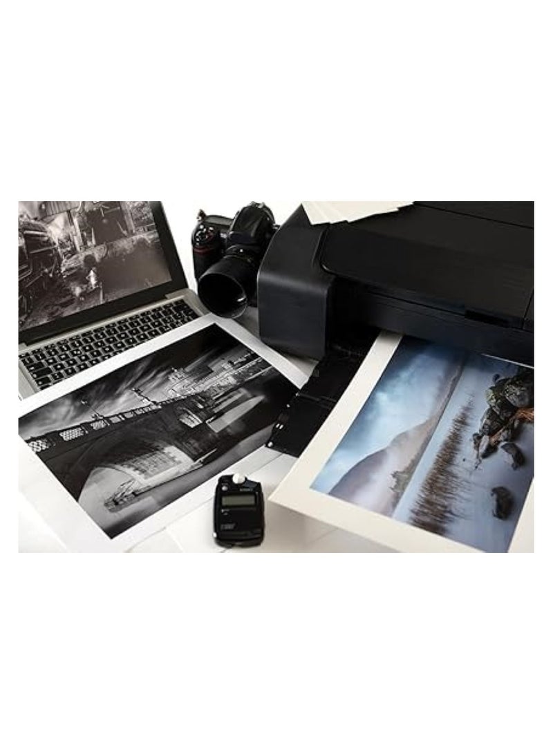 CANSON Infinity Arches Aquarelle Rag Pure White Textured A4 10 Sheets - Image 2