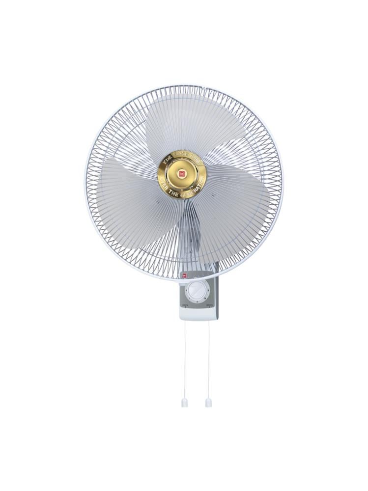 KDK Wall Fan, 40cm Iron Blade Fan - Silver