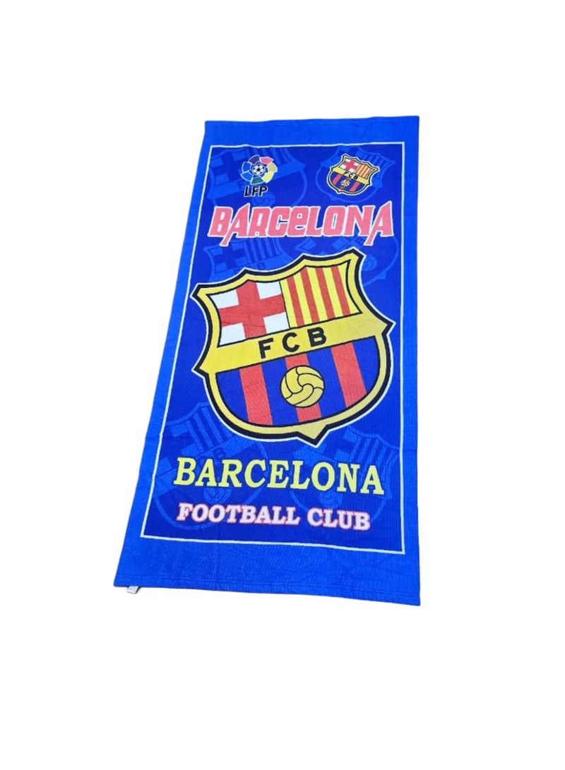 برشلونة F.C. منشفة حمام وشاطئ برشلونة – المنشفة الرسمية للنادي - Image 1